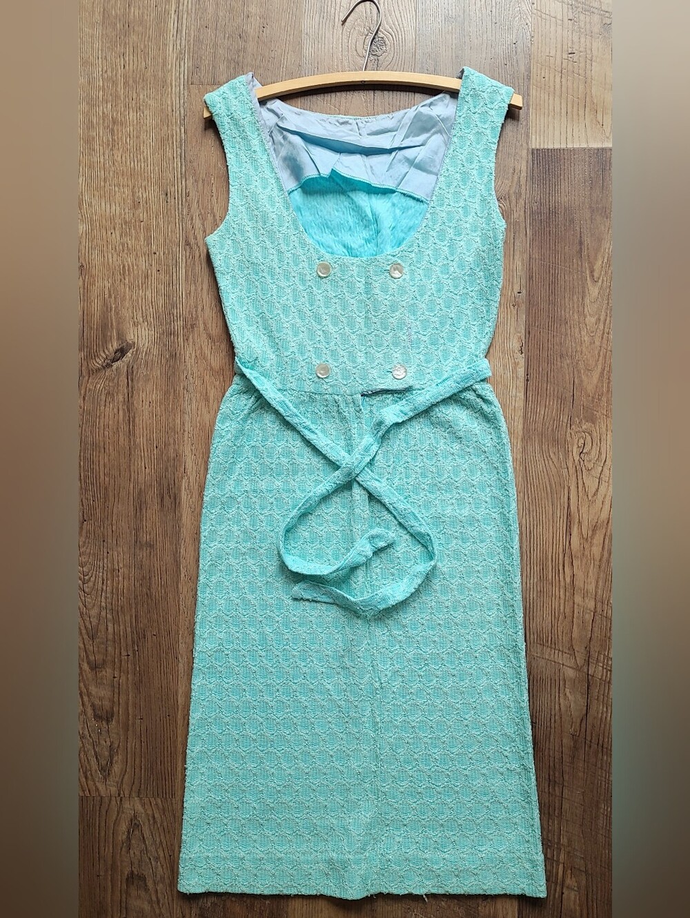 Vintage Mint Dress Kornet Of California
